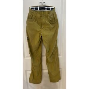 Kailas Men’s Climbing Pants Bouldering Outdoor Pants Yellow Gorpcore Sz Small